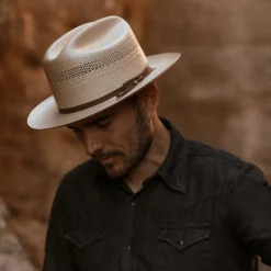 Open Road 10X Straw Cowboy Hat