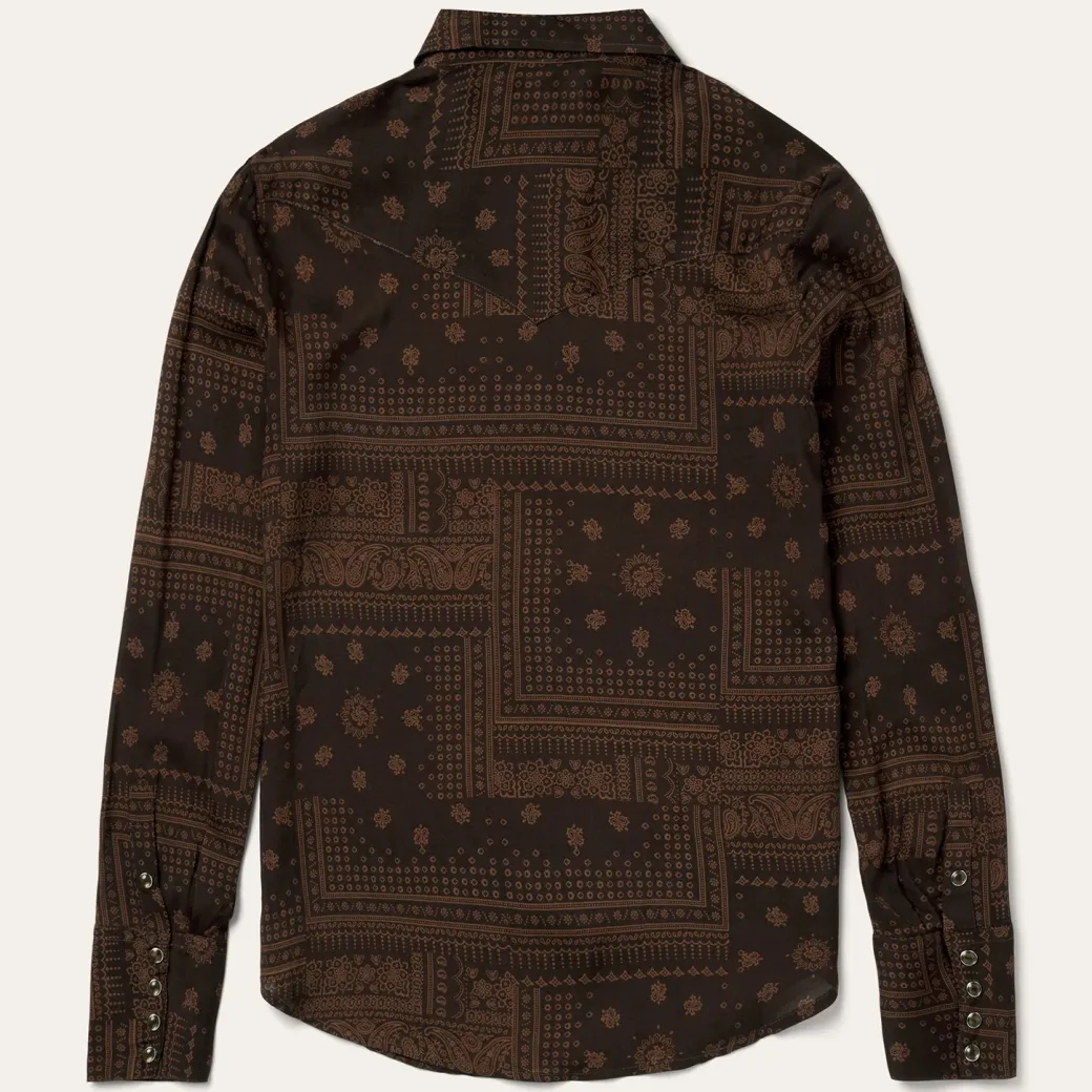 Patchwork Bandana Print Blouse