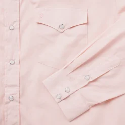 Pink End-On-End Western Shirt