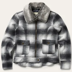 Plaid Cropped Jacket