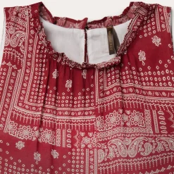 Red Bandana Patchwork Dress