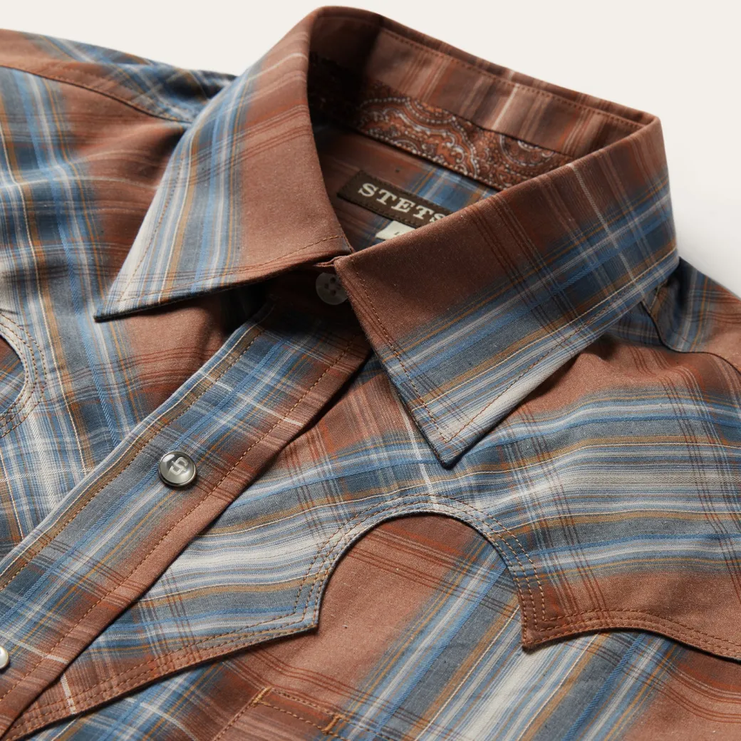 Rustic Plaid Western Shirt