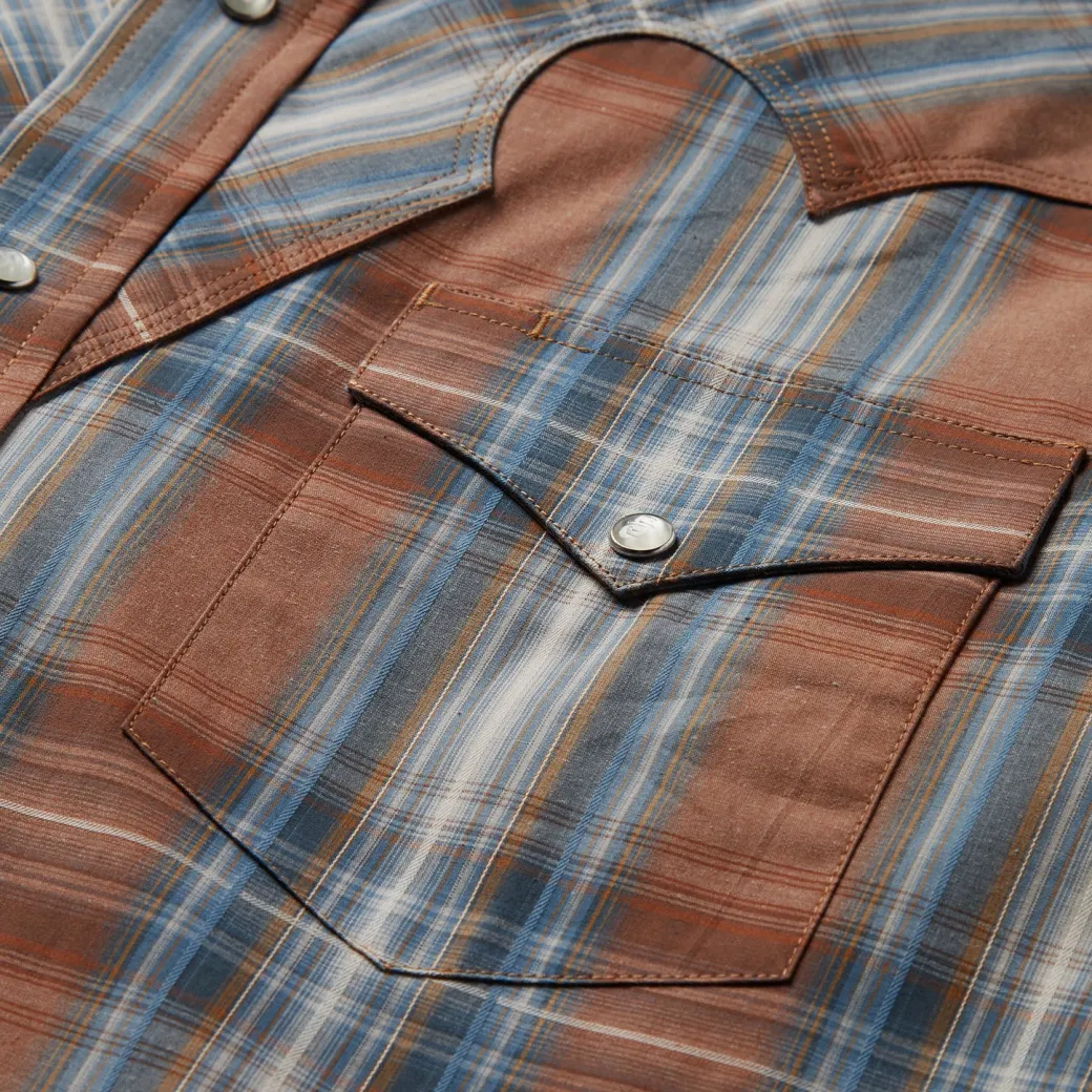 Rustic Plaid Western Shirt