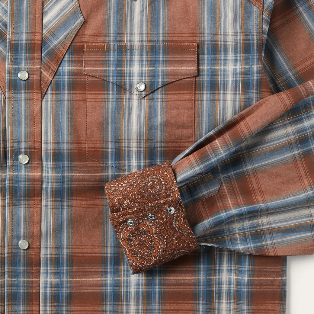 Rustic Plaid Western Shirt