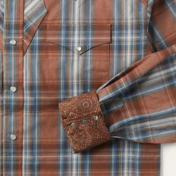 Rustic Plaid Western Shirt