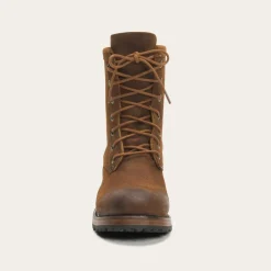 Sam Lace Up Oiled Suede Lug Boots