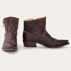 Shelby Sierra Brown Studded Cowboy Boot