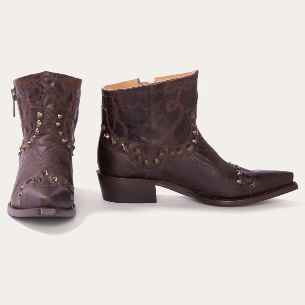 Shelby Sierra Brown Studded Cowboy Boot