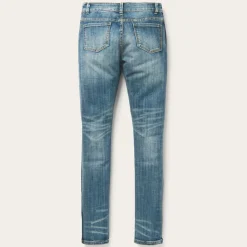 Skinny Fit Stripe Leg Jean