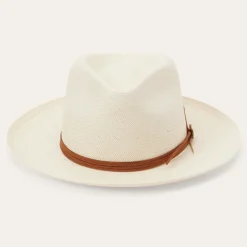 Tallahassee Shantung Straw Fedora