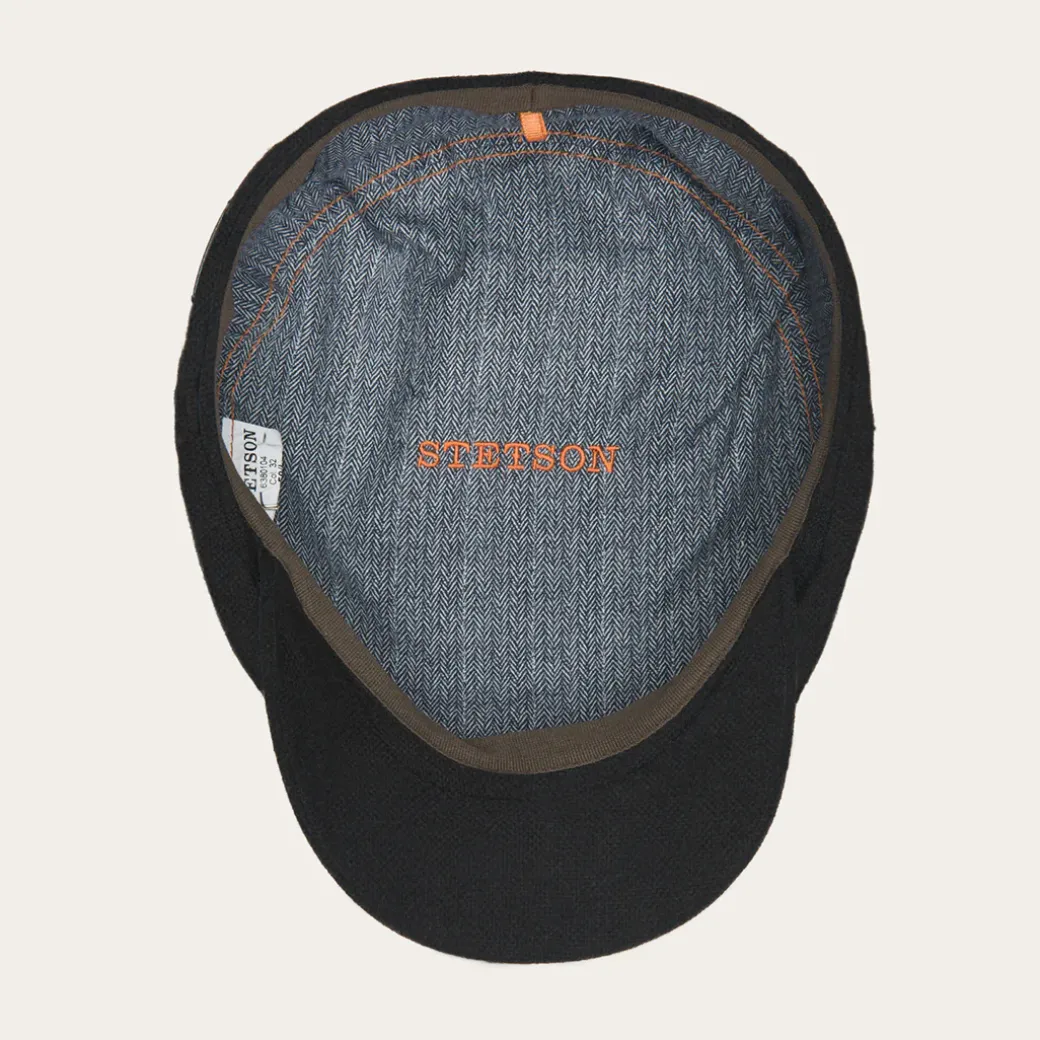 Virgin Wool Cashmere Driver Cap
