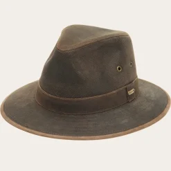 Weathered Leather Safari Hat