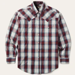 Wine Plaid Shirt